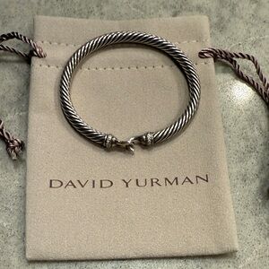 David Yurman Twisted Silver Women’s Cuff